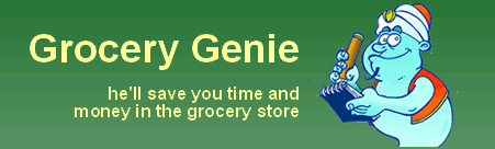 Grocery Genie builds printable grocery lists, saves time and money in the grocery store